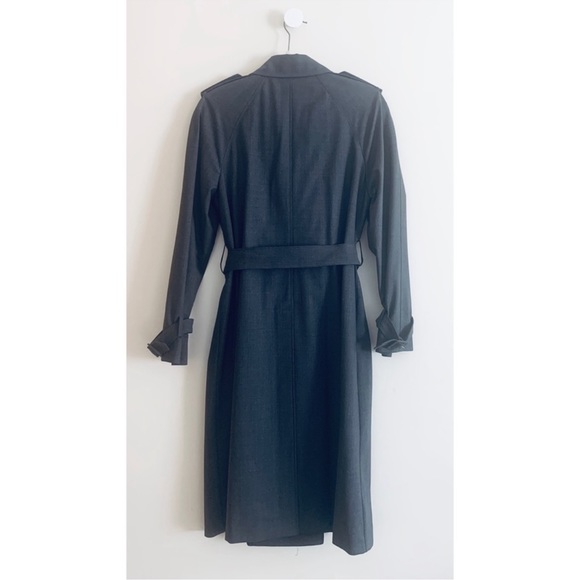 Theory LAURELWOOD B. Wool Trench Coat - Picture 9 of 13